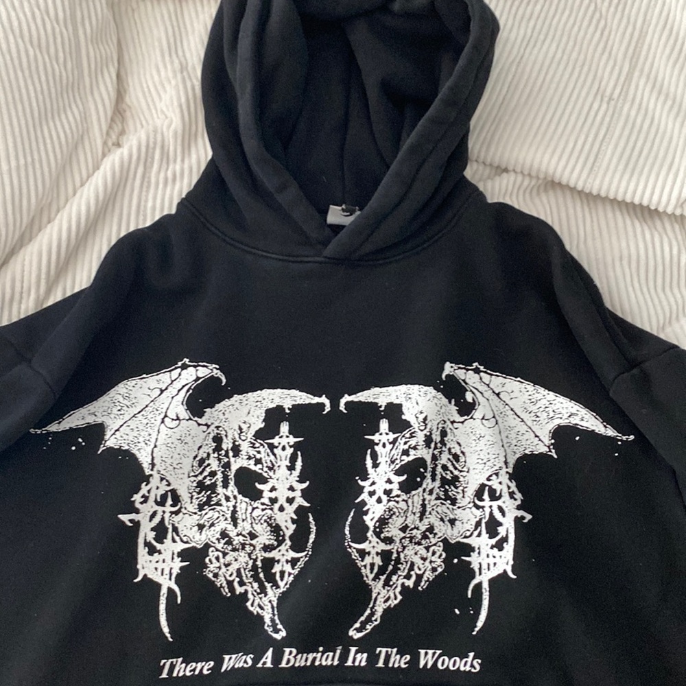 Black hoodie size large